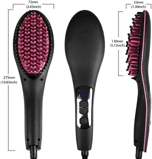 Szentpeter Simply 2 in 1 Hair Curler and Straightener Brush