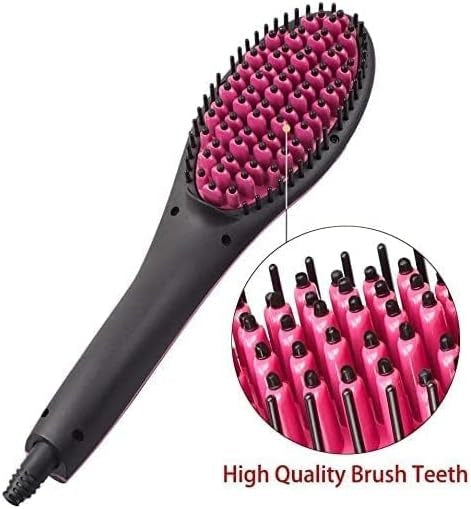 Szentpeter Simply 2 in 1 Hair Curler and Straightener Brush